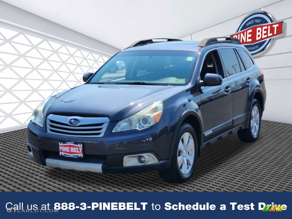 2011 Outback 3.6R Limited Wagon - Graphite Gray Metallic / Off Black photo #1