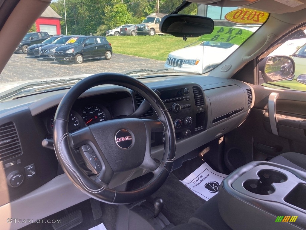 Dark Titanium Interior 2010 GMC Sierra 1500 SL Extended Cab 4x4 Photo #146316503