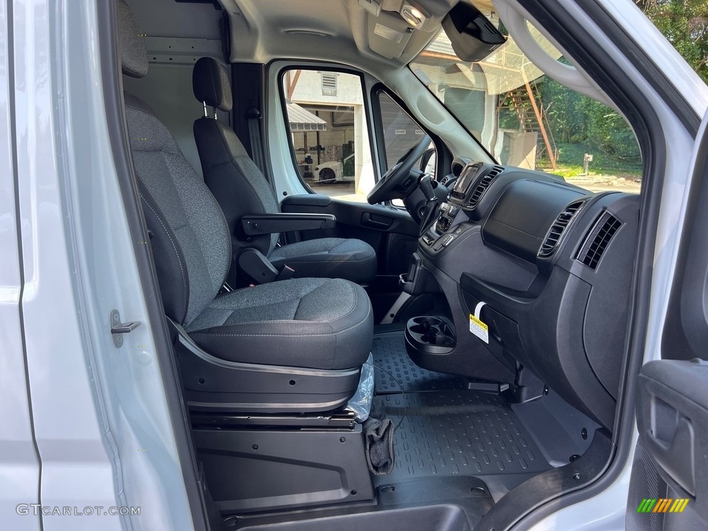 Black Interior 2023 Ram ProMaster 2500 High Roof Cargo Van Photo #146316548