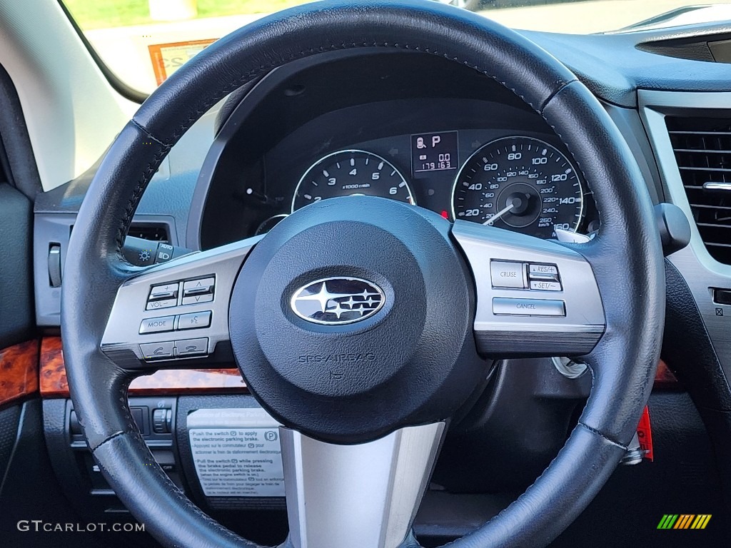 2011 Subaru Outback 3.6R Limited Wagon Steering Wheel Photos