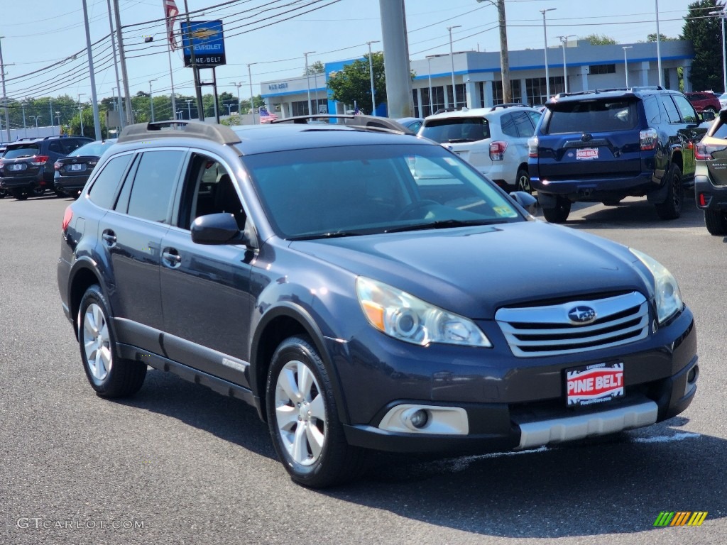 2011 Outback 3.6R Limited Wagon - Graphite Gray Metallic / Off Black photo #9