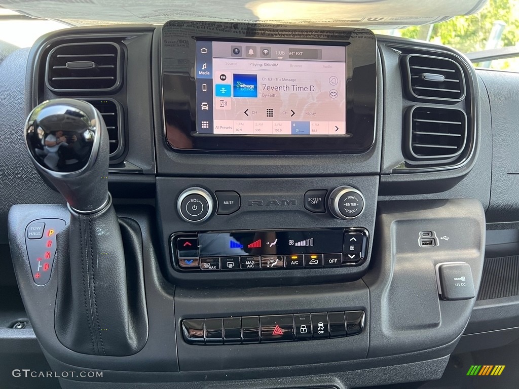 2023 Ram ProMaster 2500 High Roof Cargo Van Controls Photo #146316674