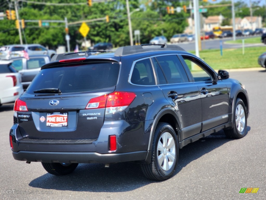 2011 Outback 3.6R Limited Wagon - Graphite Gray Metallic / Off Black photo #14