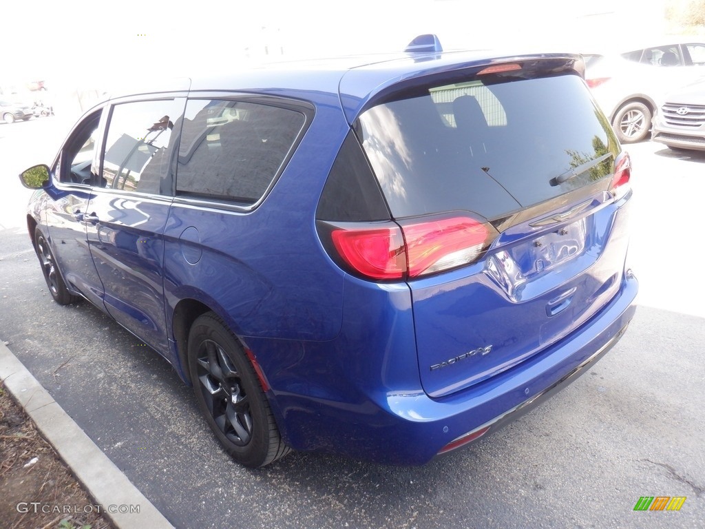 2020 Pacifica Touring - Ocean Blue Metallic / Black photo #5