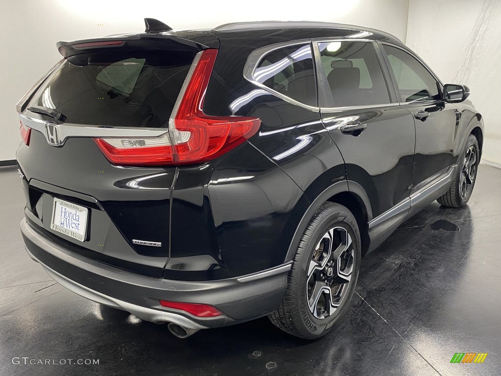 2018 CR-V Touring - Crystal Black Pearl / Ivory photo #7