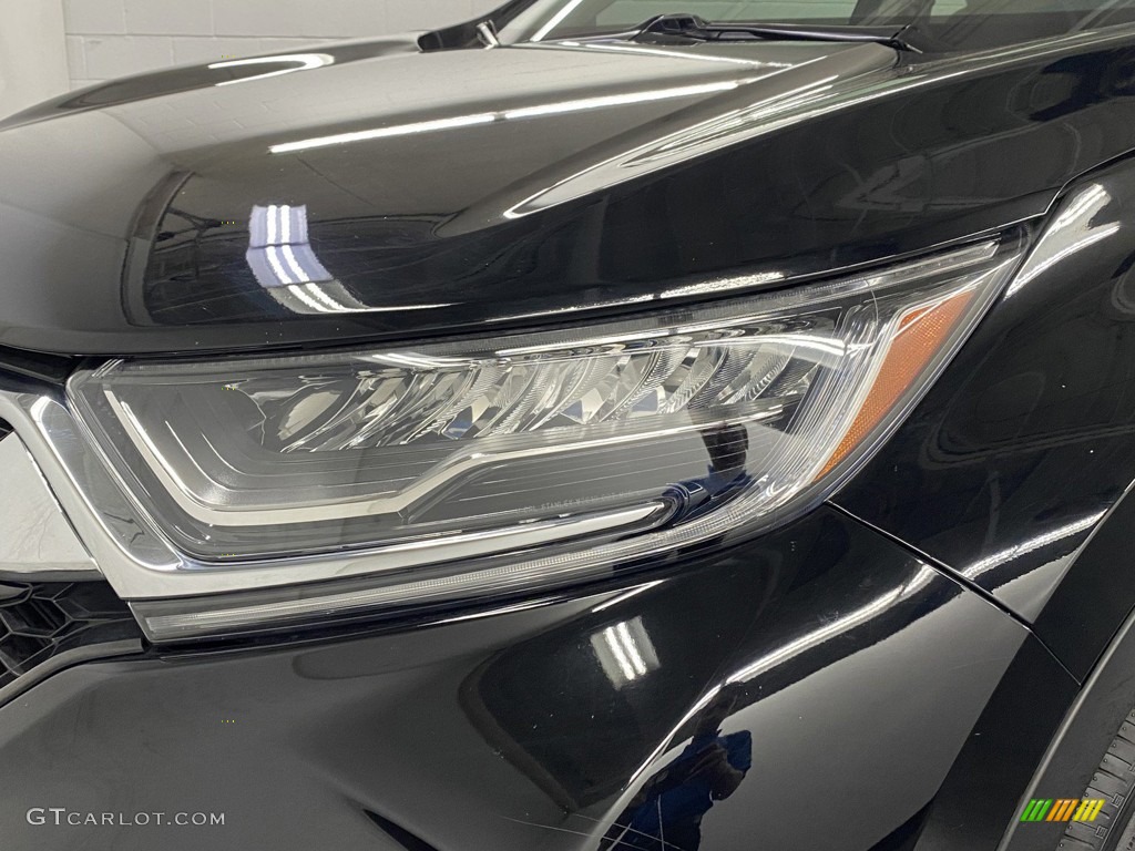 2018 CR-V Touring - Crystal Black Pearl / Ivory photo #10