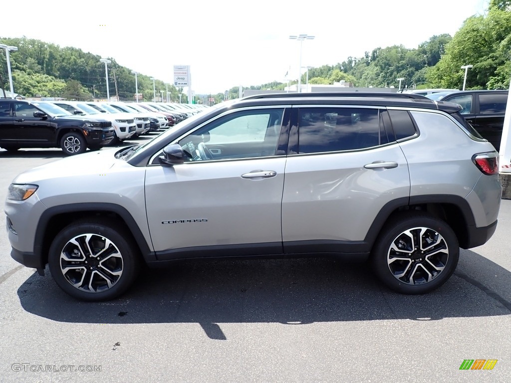 Billet Silver Metallic 2023 Jeep Compass Limited 4x4 Exterior Photo #146317232