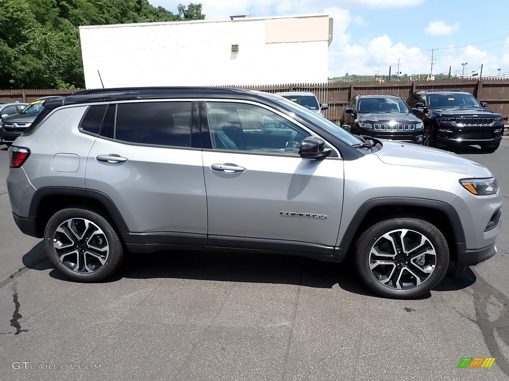 Billet Silver Metallic 2023 Jeep Compass Limited 4x4 Exterior Photo #146317334