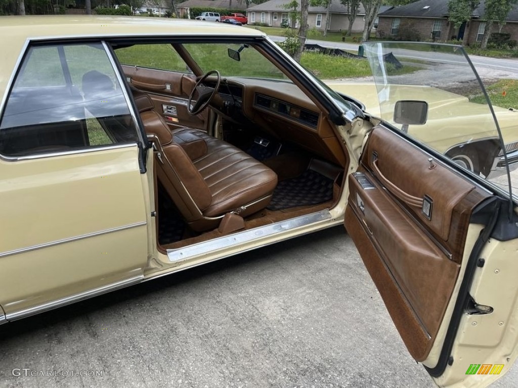 1973 Cadillac DeVille Coupe Front Seat Photo #146317373