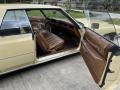 Dark Saddle 1973 Cadillac DeVille Coupe Interior Color