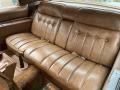 1973 Cadillac DeVille Dark Saddle Interior Rear Seat Photo