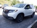 2020 Platinum White Pearl Honda Passport EX-L AWD  photo #3