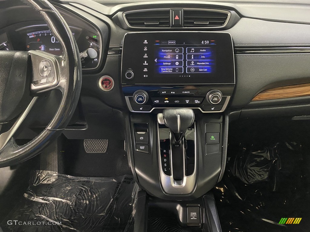 2018 CR-V Touring - Crystal Black Pearl / Ivory photo #22