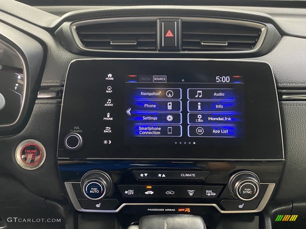 2018 CR-V Touring - Crystal Black Pearl / Ivory photo #25