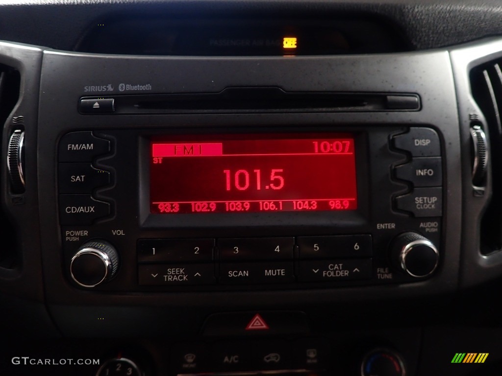 2012 Sportage LX AWD - Signal Red / Black photo #5