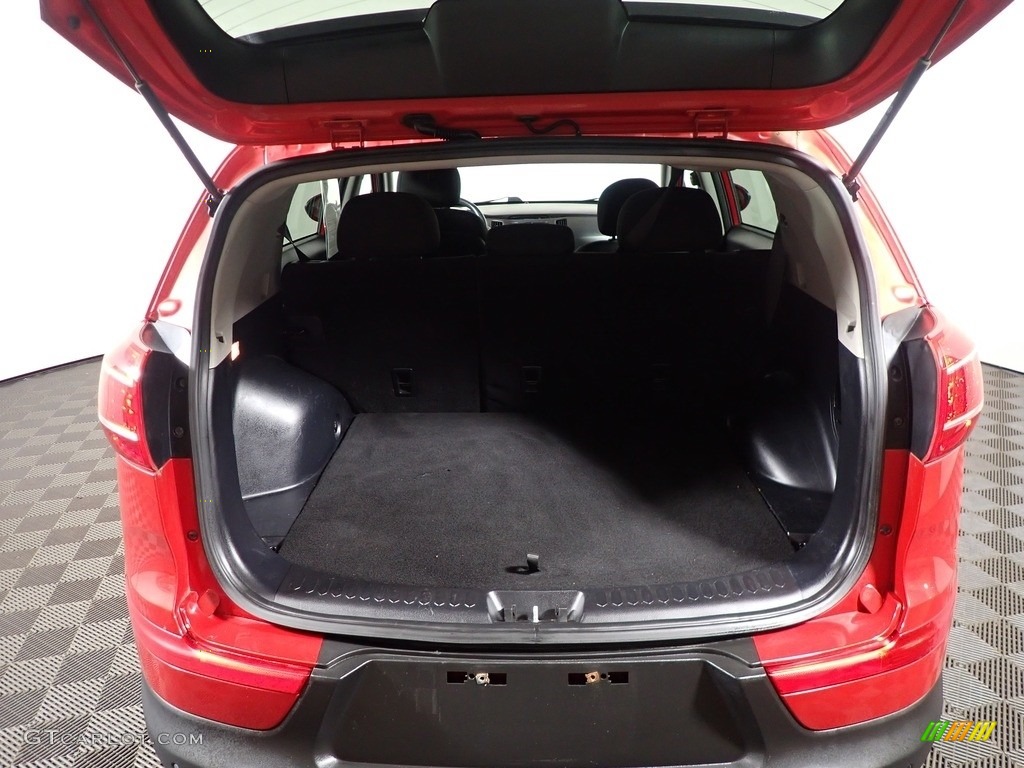 2012 Sportage LX AWD - Signal Red / Black photo #15