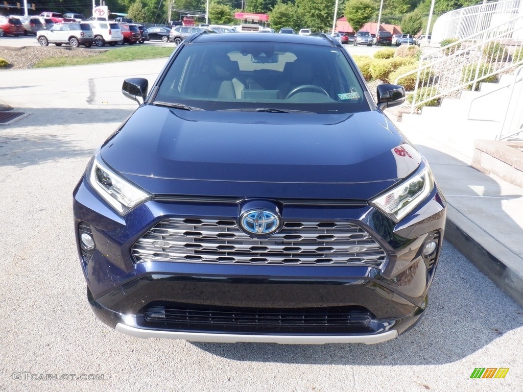 2019 RAV4 XSE AWD Hybrid - Blueprint / Black photo #5