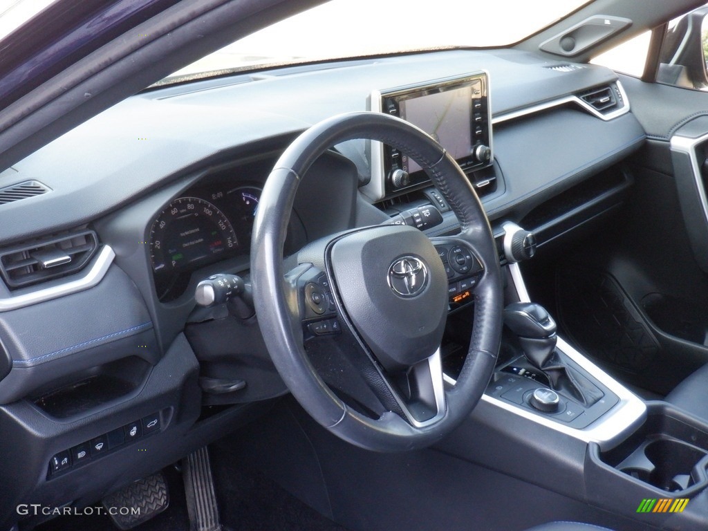2019 RAV4 XSE AWD Hybrid - Blueprint / Black photo #12