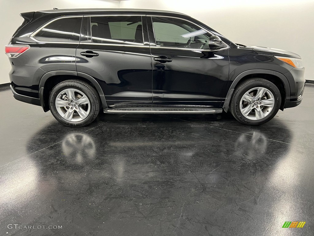 Midnight Black Metallic 2016 Toyota Highlander Limited Exterior Photo #146318171