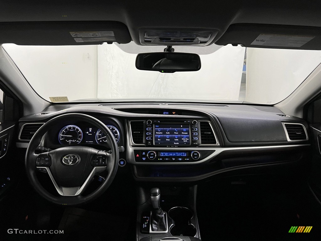 2016 Toyota Highlander Limited Black Dashboard Photo #146318330