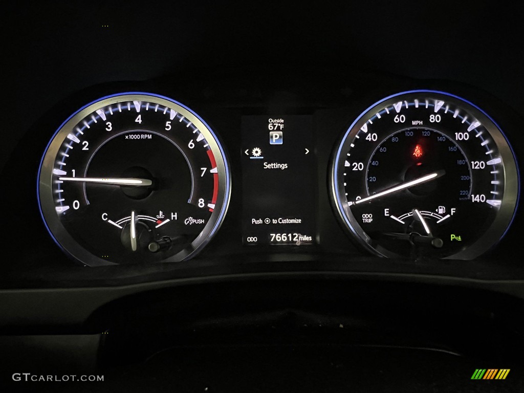 2016 Toyota Highlander Limited Gauges Photos