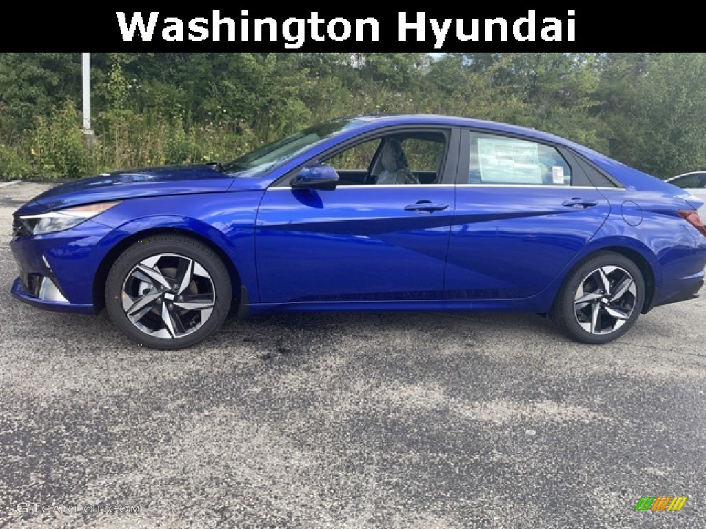 Intense Blue Hyundai Elantra