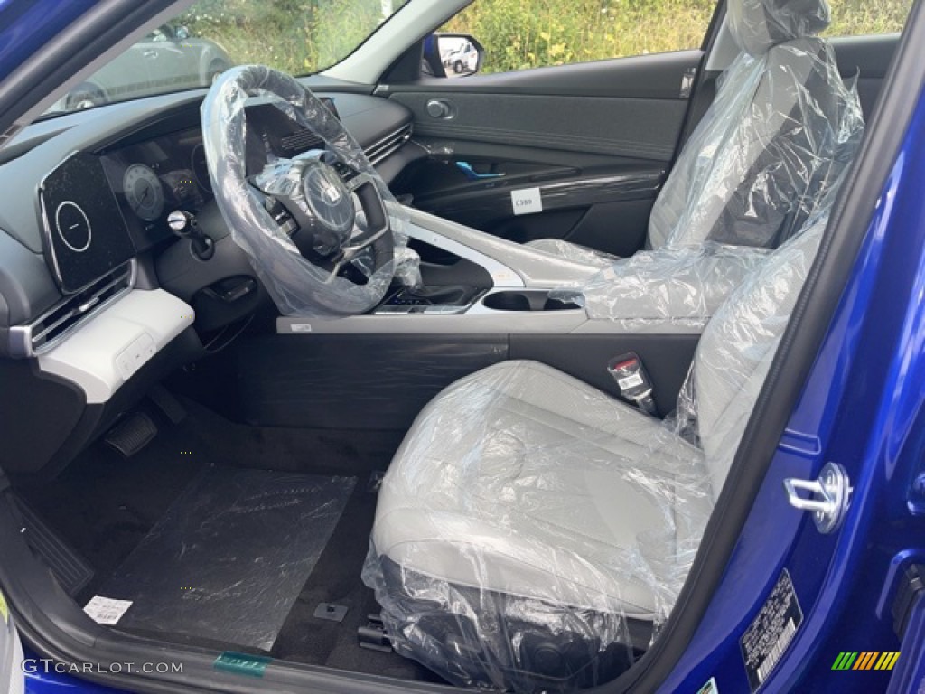 2023 Elantra Limited - Intense Blue / Medium Gray photo #4