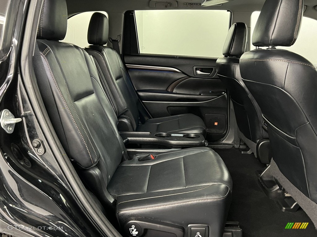 Black Interior 2016 Toyota Highlander Limited Photo #146318744