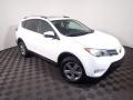 Super White 2015 Toyota RAV4 XLE