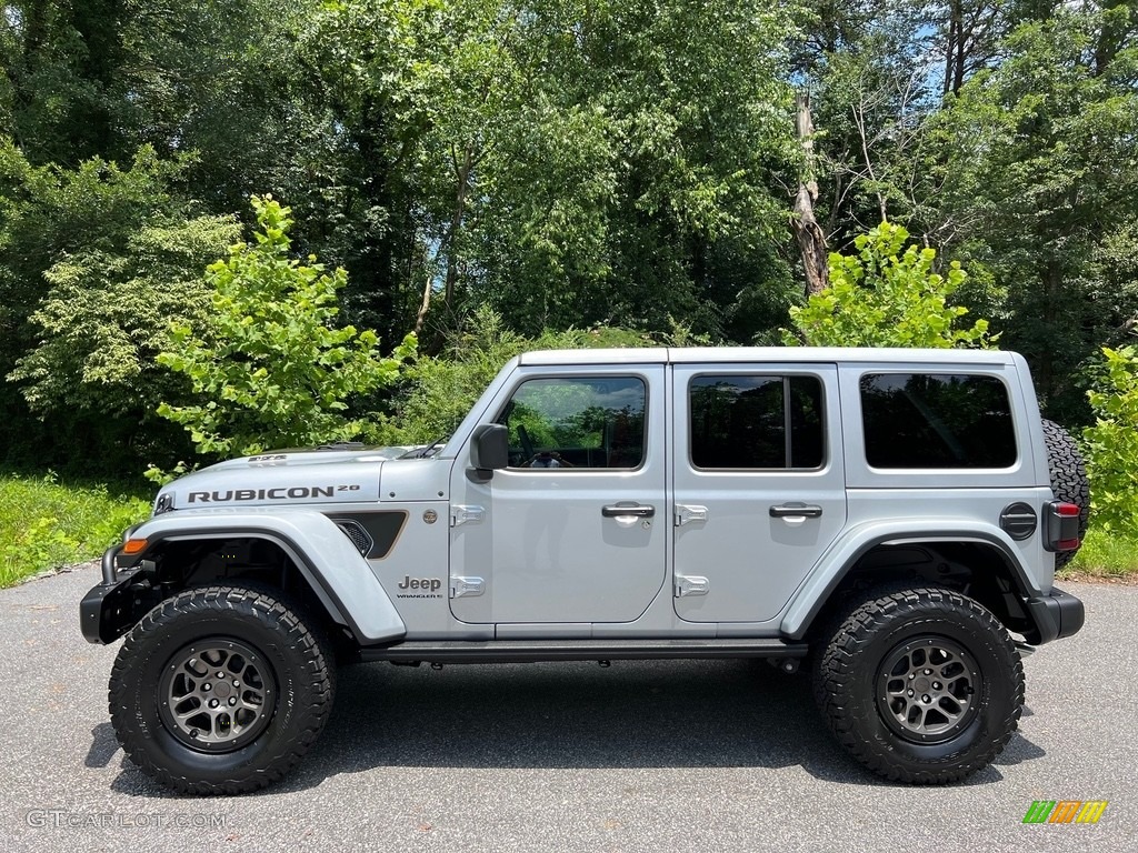 2023 Wrangler Rubicon 392 4x4 20th Anniversary - Silver Zynith / 20th Anniversary Red/Black photo #1