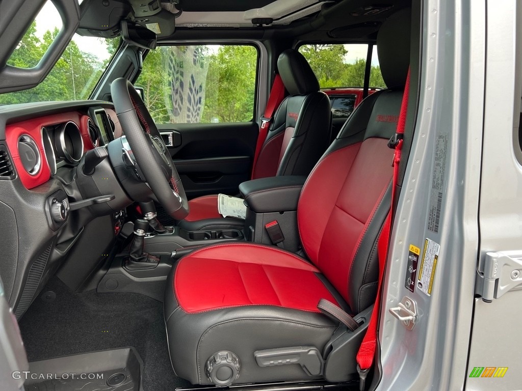 20th Anniversary Red/Black Interior 2023 Jeep Wrangler Rubicon 392 4x4 20th Anniversary Photo #146319620