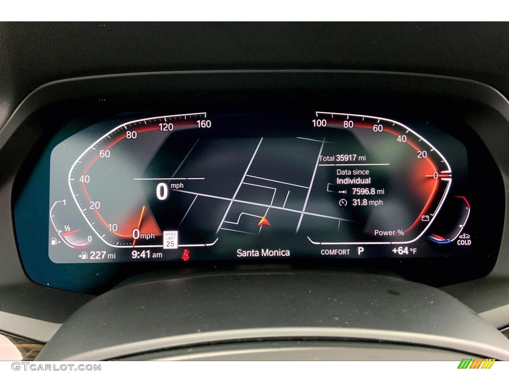 2021 BMW X6 sDrive40i Gauges Photo #146319710