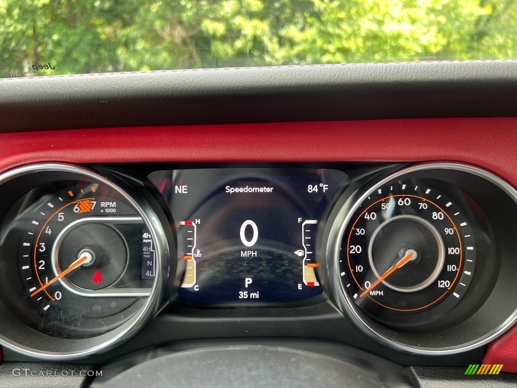 2023 Jeep Wrangler Rubicon 392 4x4 20th Anniversary Gauges Photo #146319734