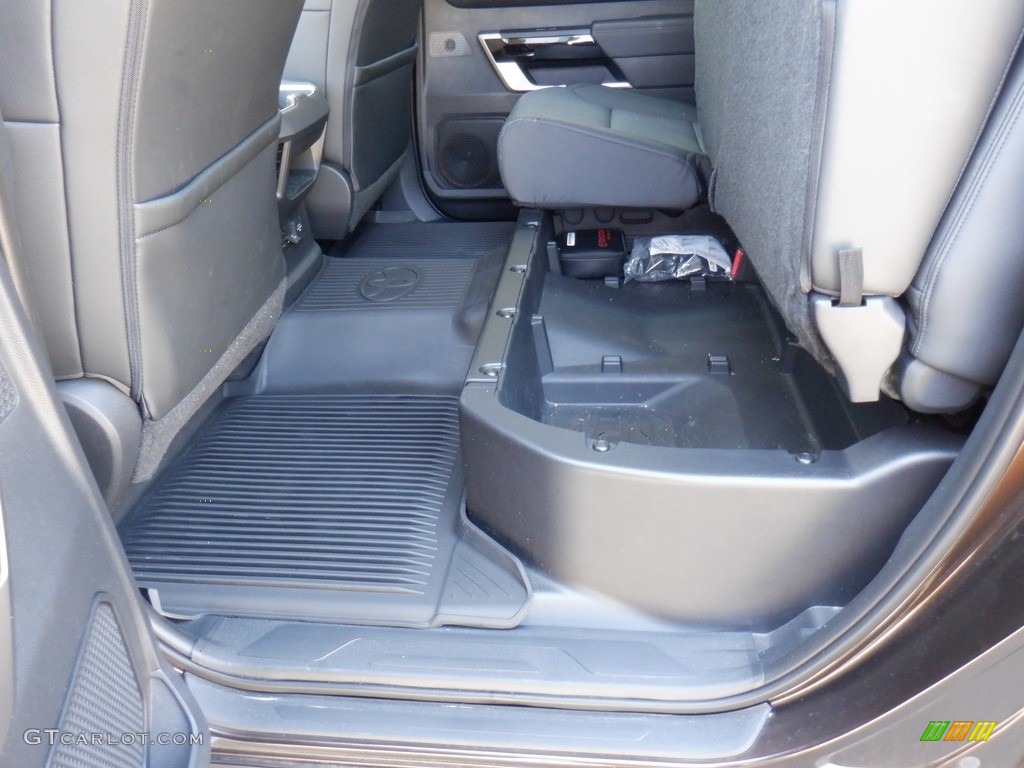 2022 Toyota Tundra Limited Crew Cab 4x4 Rear Seat Photo #146319965