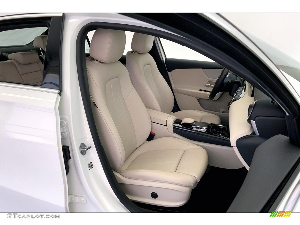 2020 A 220 Sedan - Polar White / Macchiato Beige photo #6