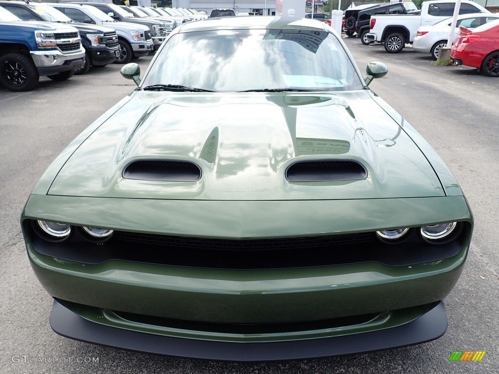 F8 Green 2023 Dodge Challenger SRT Hellcat JailBreak Widebody Exterior Photo #146320417