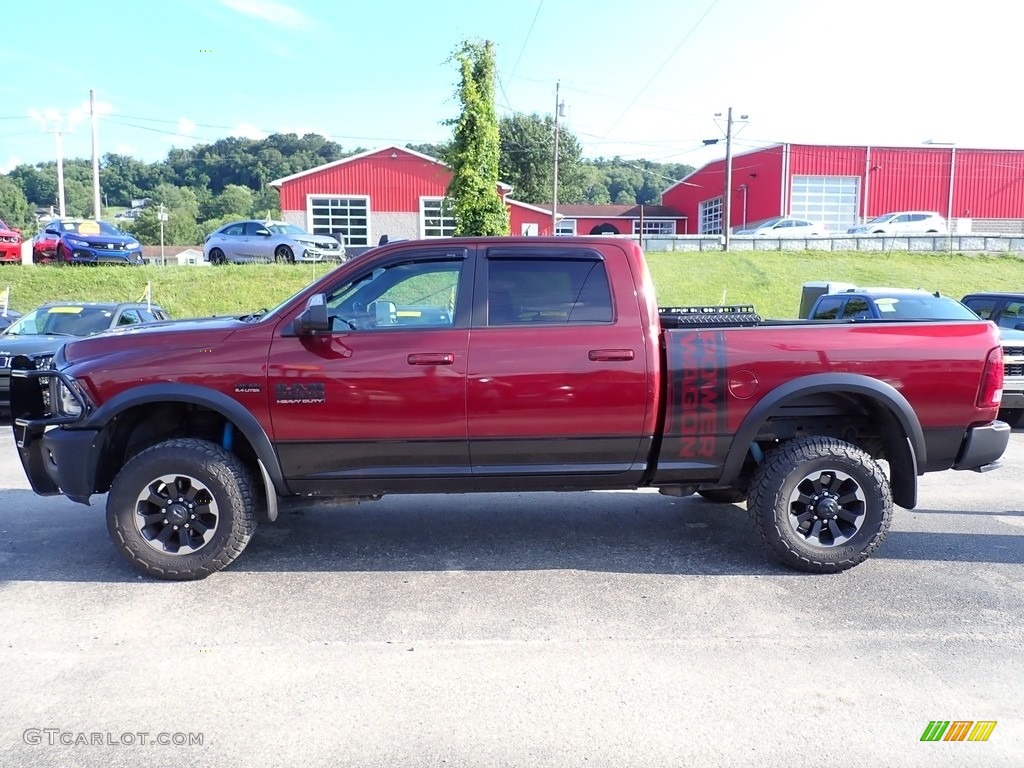 Delmonico Red Pearl 2018 Ram 2500 Power Wagon Crew Cab 4x4 Exterior Photo #146320474