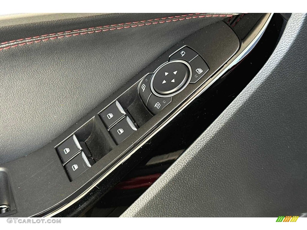 2022 Ford Explorer ST-Line Ebony Door Panel Photo #146320486