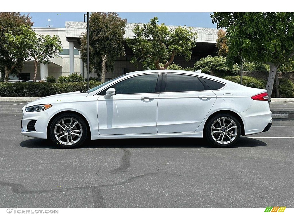 2019 Fusion SEL - Oxford White / Ebony photo #7