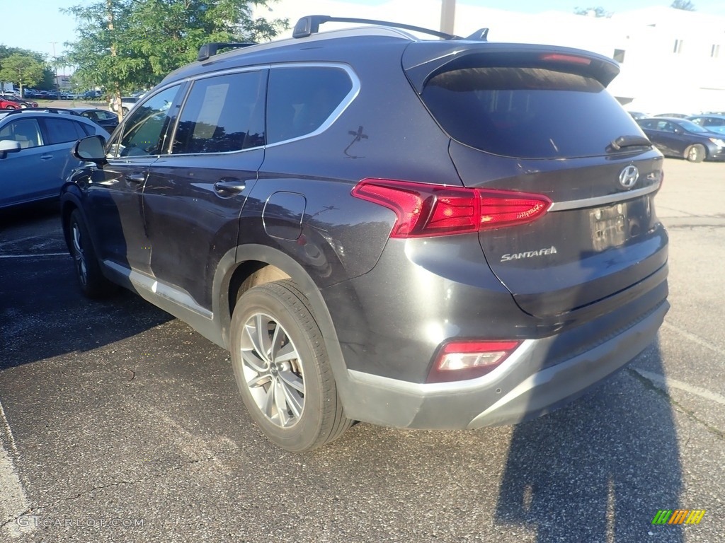 2020 Santa Fe SEL AWD - Portofino Gray / Espresso/Gray photo #2