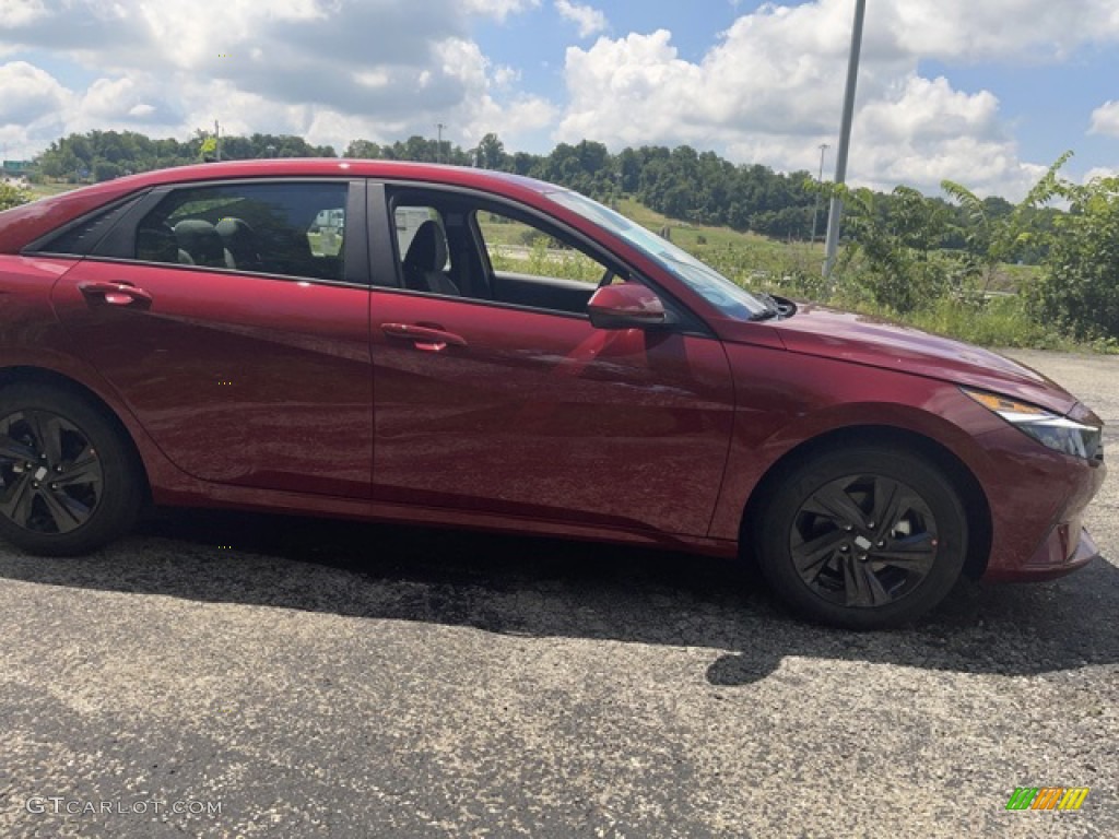 2023 Elantra SEL - Calypso Red / Medium Gray photo #2