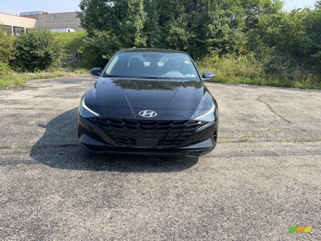 2023 Elantra SEL - Phantom Black / Medium Gray photo #2