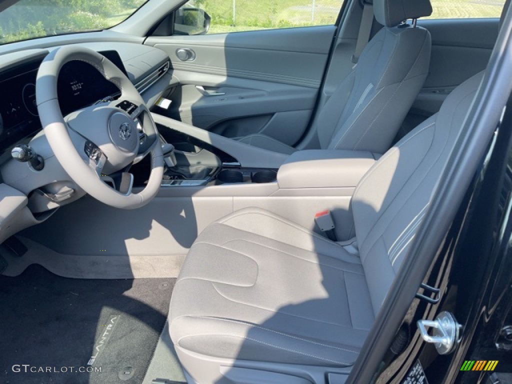 2023 Elantra SEL - Phantom Black / Medium Gray photo #6