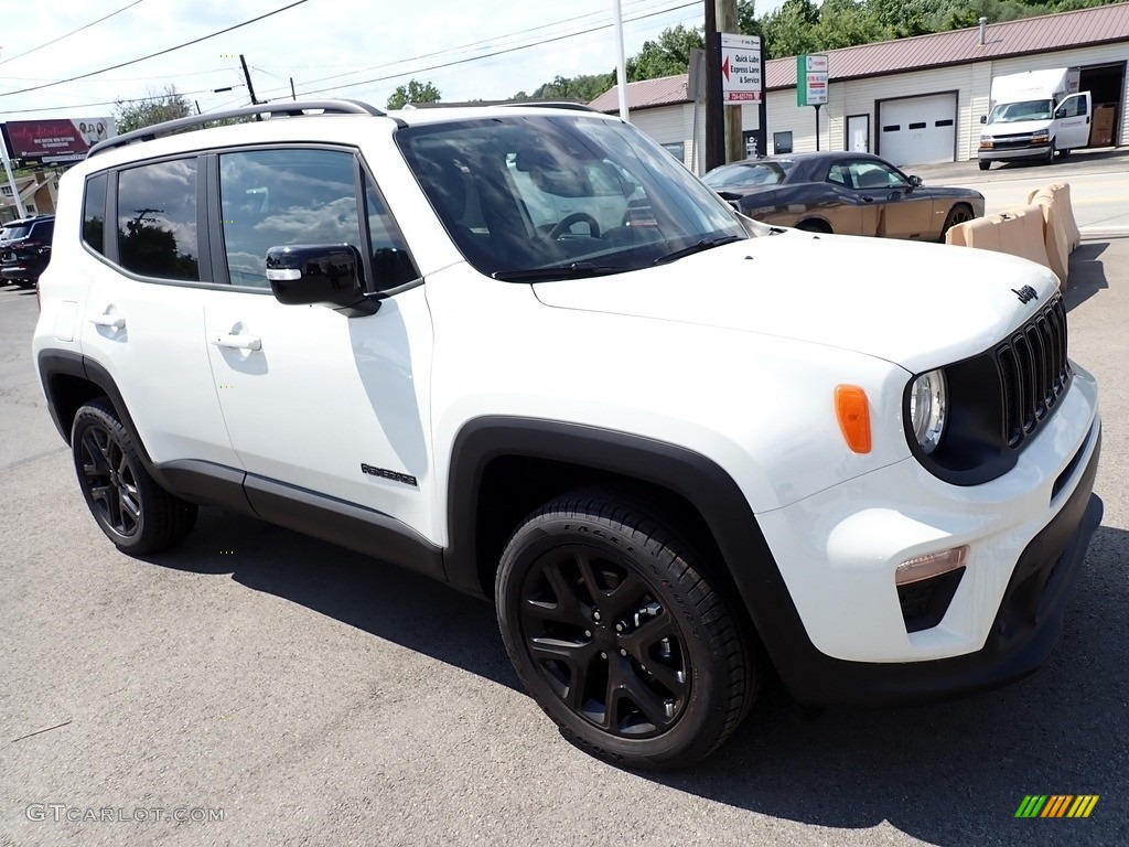 2023 Renegade Altitude 4x4 - Alpine White / Black photo #8