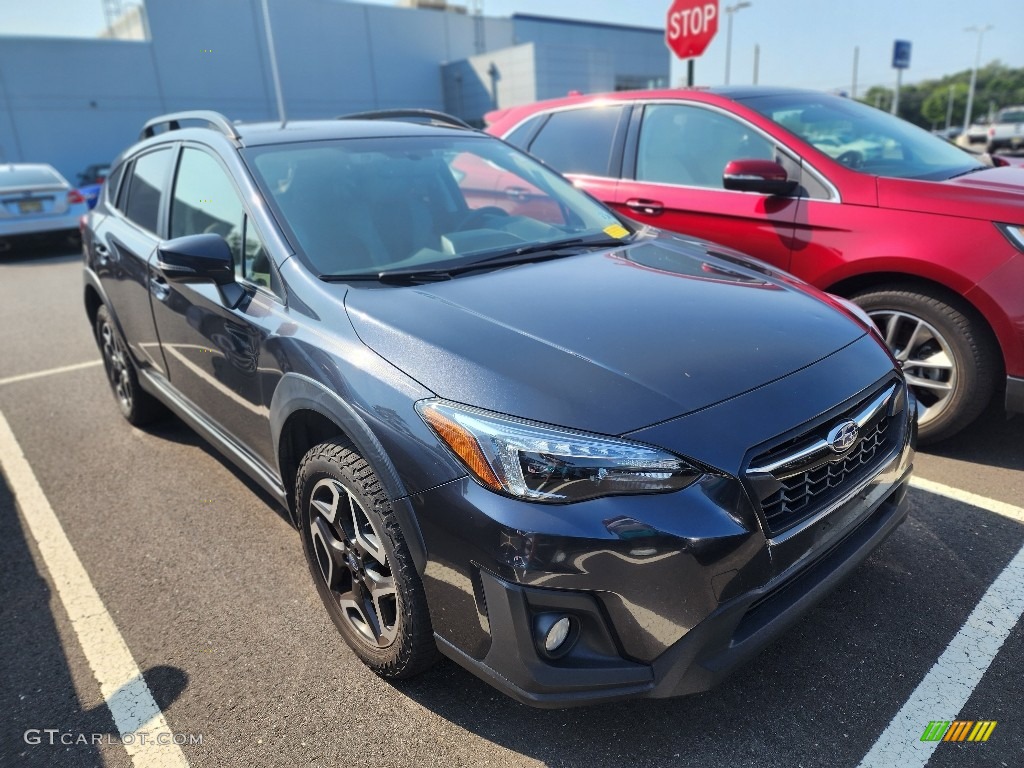 2019 Crosstrek 2.0i Limited - Dark Gray Metallic / Gray photo #2
