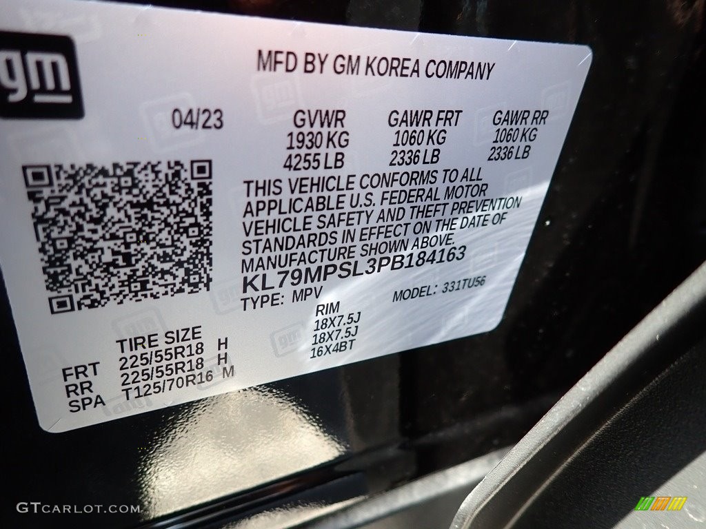 2023 TrailBlazer LT - Mosaic Black Metallic / Jet Black photo #15