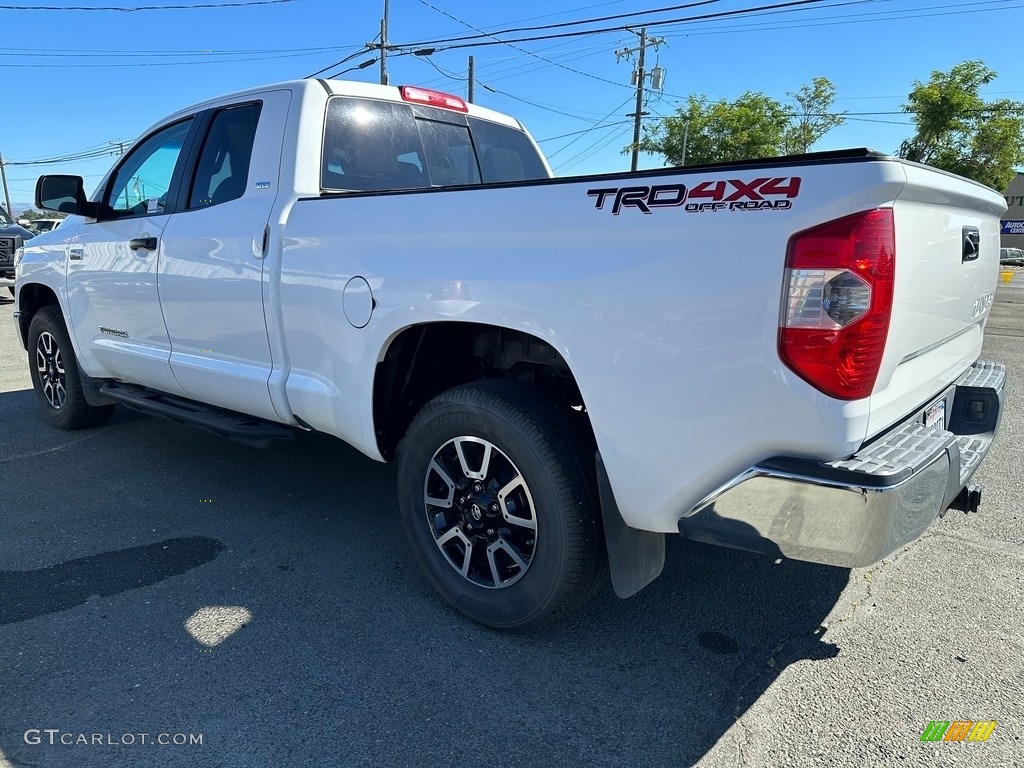 2015 Tundra TRD Double Cab 4x4 - Super White / Graphite photo #4