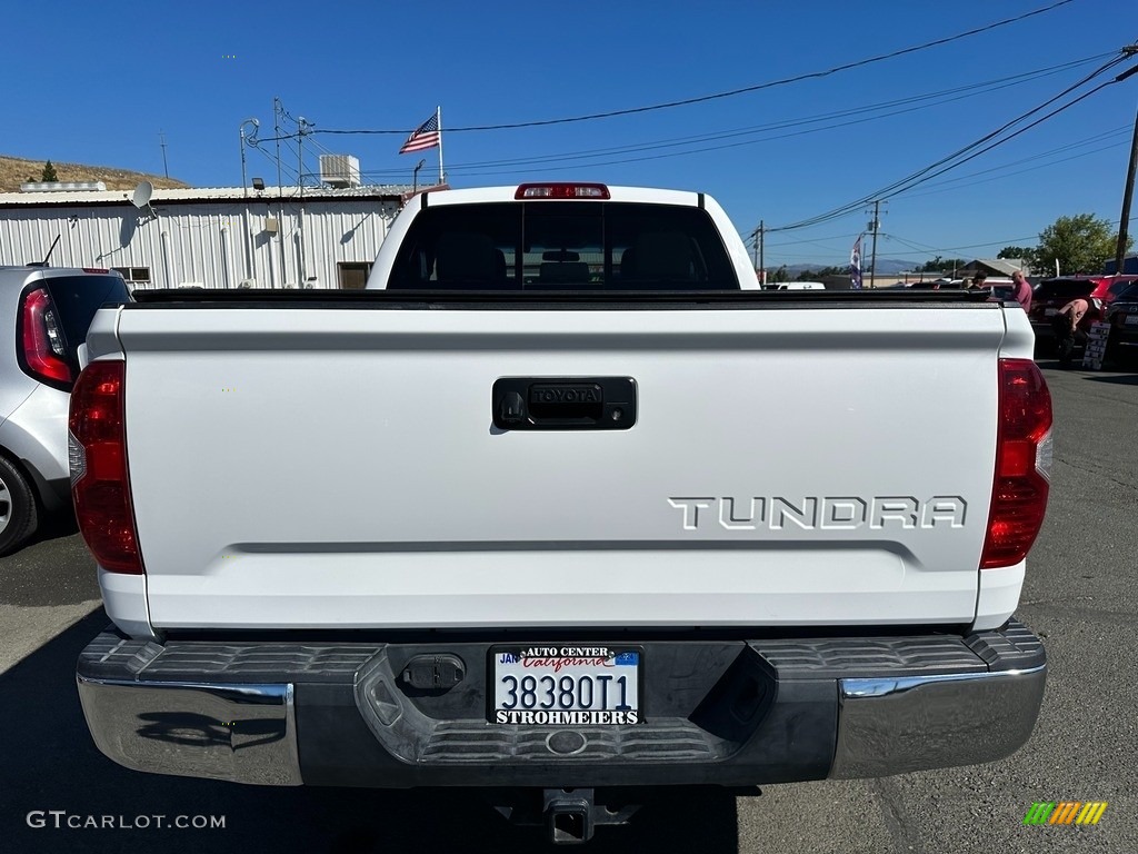 2015 Tundra TRD Double Cab 4x4 - Super White / Graphite photo #5