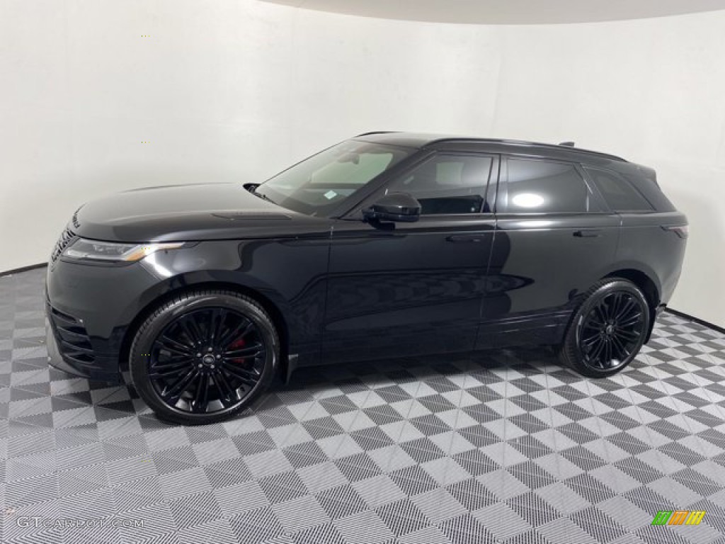 2024 Range Rover Velar Dynamic SE - Santorini Black Metallic / Cloud/Ebony photo #6