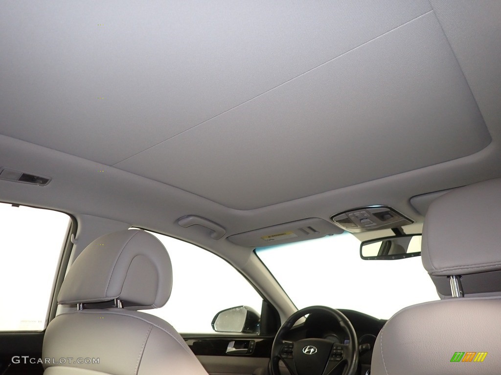 2016 Sonata Limited - Phantom Black / Gray photo #2